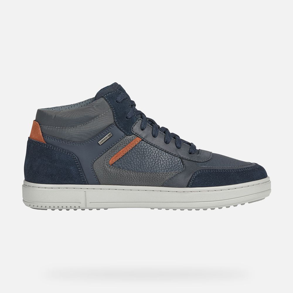 Tenis Geox Homem Azul Marinho - Levico Abx - DQBCL0193